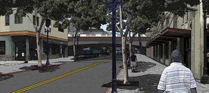 During this phase the reconstruction of the Eastridge Transit Center will take place.