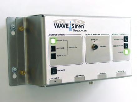 The WAVE Sequencer employs state-of-the-art wireless technology to shut down and isolate vulnerable electrical components during local thunderstorms.