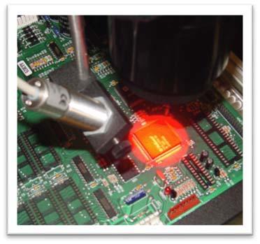 Temperature across the complete PCB is more accurate and responsive to typically less responsive component sizes. The older IR style ovens were manufactured approximately from 1996-2008.