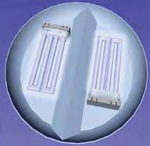 If you have torchiere fixtures with halogen lamps, consider replacing them with compact fluorescent torchieres.