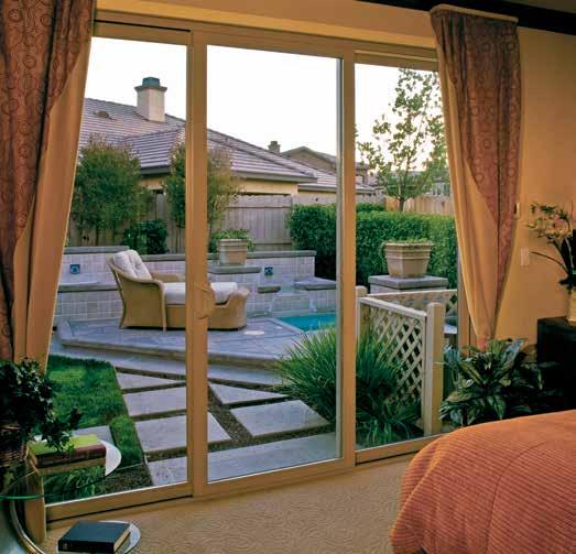 Coverage for as long as you own your home Options Choose from Standard or French Rail styles you that when your door is closed, its locked.