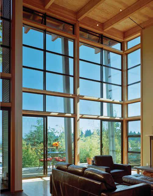 The standard dual-pane construction provides more noise control than single-pane doors, giving you more peace and quiet.