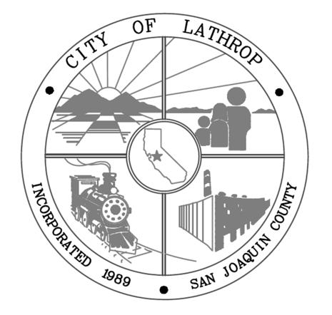 CITY OF LATHROP Department of Public Works