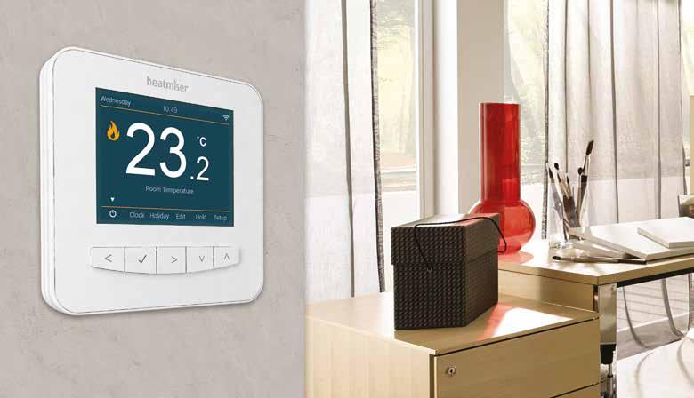 WiFi Smart Thermostat SmartStat is our all-new WiFi Connected Thermostat with full colour LCD. ow is the time to take control of your multi zone heating and hot water system from anywhere.