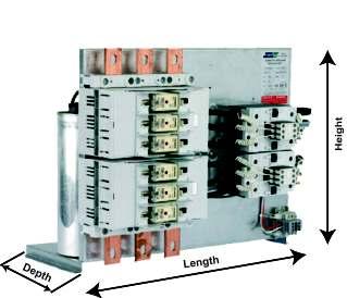 POWER FACTOR CORRECTION MODULAR UNITS A complete range of modular units, which are very simple to install inside an existing cabinet to provide automatic power factor correction systems.