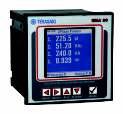 This enables the comparison and analysis of power distribution networks. TEMM-90 ANALYSER The TEMM-90 is a flush mounted DIN 96x96mm electrical analyser with a backlit blue LCD screen.
