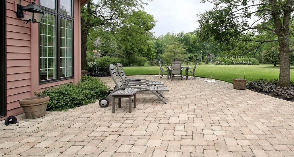 Maintenance programs. Including periodic sealing, sweep sand and polymeric sand (grout), to help keep your brick paver system non-permeable and looking and functioning in optimum condition.