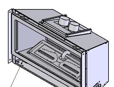 Position air duct into the channels and slide forward. Figure F-4 Figure F-5 3.