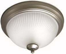 MULTI FAMILY RESIDENTIAL (BULB IN A BOX) Traditional Ceiling Flush Mount 2,200 lm @ 24W (2 x 12W
