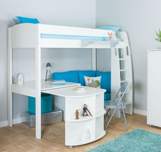 The high sleeper combinations offer something for everyone and are superb for