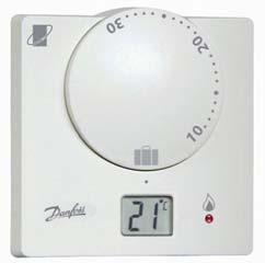 Physically the electronic on/off and Chrono-proportional thermostat was the same device; the operating mode is an installer selected option.