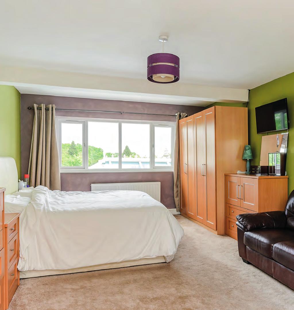 The upstairs has five good sized bedrooms, with the light airy master bedroom being duel aspect and having a spacious ensuite.