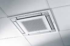 ehausted air Combining ventilation and air conditioning in one system Ideal for medium to large buildings