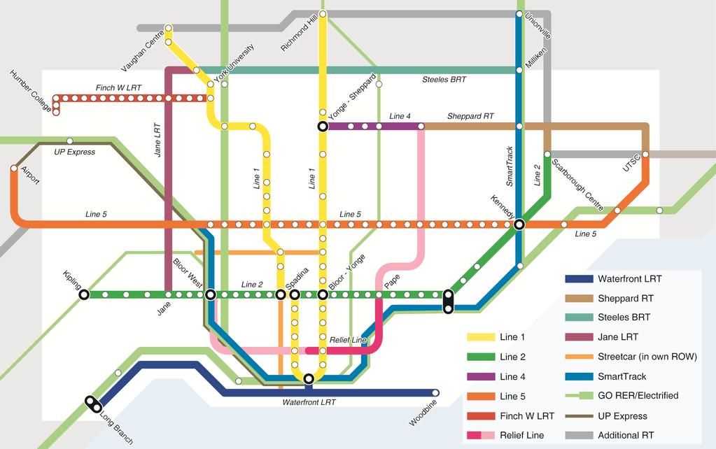 Our Rapid Transit Network Recommended