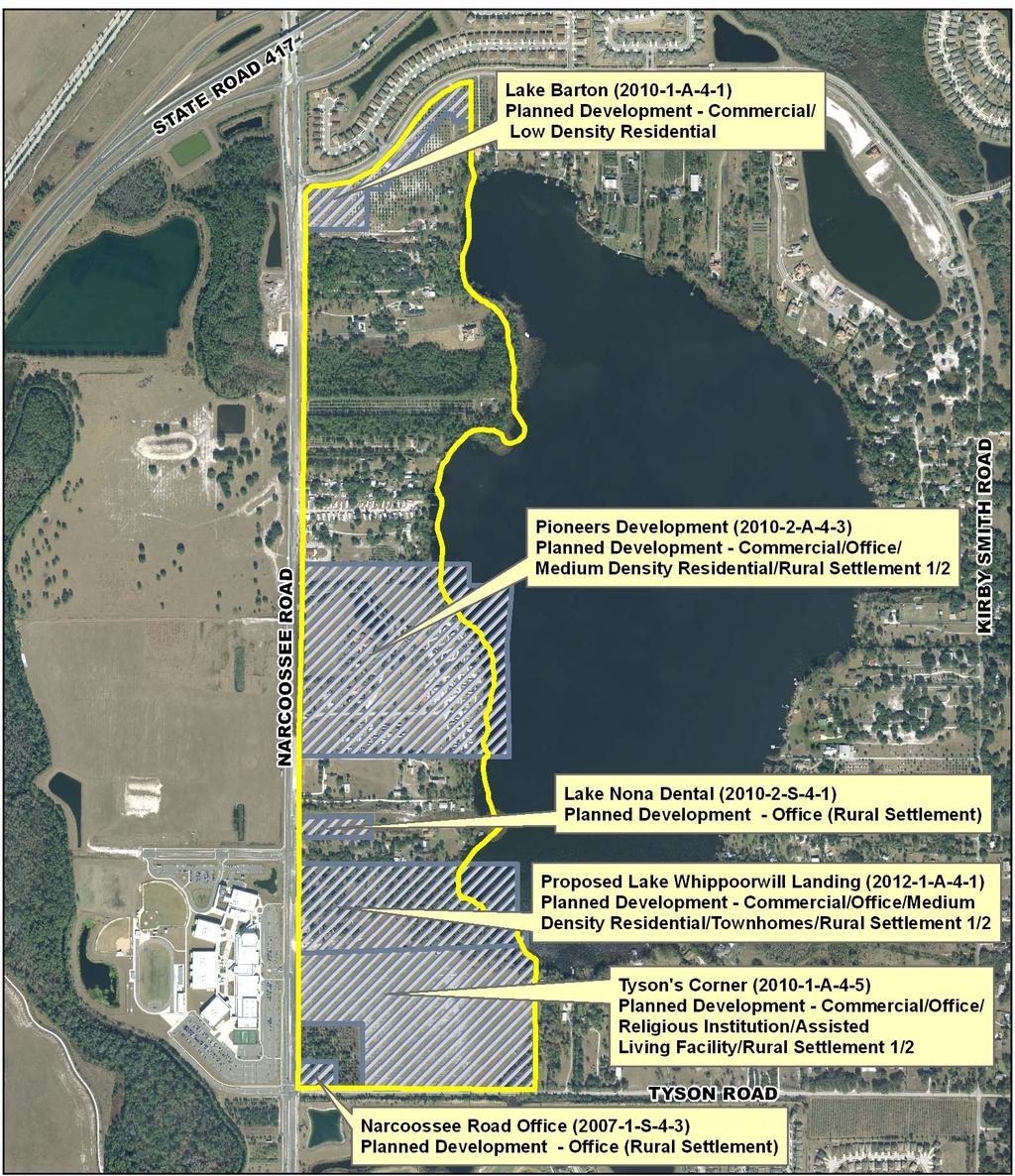 Narcoossee Road Corridor Focus Area Comprehensive Plan Amendments Lake Whippoorwill Landing (2012 1 A 4 1) Planned Development