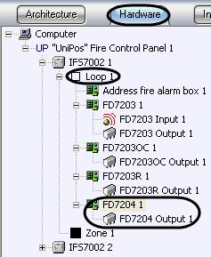 2. Enter the CAN network address of the FD7203R module output into the Address field (see Fig. 3.6 12, 1). 3. To save the settings into the Intellect internal DB, click the Apply button (see Fig. 3.6 12, 2).