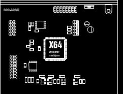 16. Hardware Identification The new X series PCB has a larger memory chip on board to accommodate the new features and to distinguish between the old and new 512K will be screened onto the PCB and