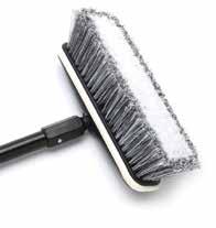 The bristles are manufactured with the finest synthetic materials available, so soft they are safe to use on almost any surface.