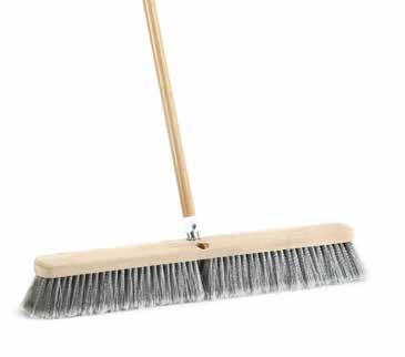 Quality Cleaning Tools TM Soft Goods Wash & Detail Utility Brushes Dust Pans Housewares Squeegees Mops Upright Brooms Handles Push Brooms Traditional Hardwood Block Push Brooms Traditional brooms are