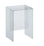 Kartell by Laufen Transparent Crystal Stool 3.