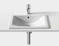 Semi Inset Basins With their sleek styling, semi inset basins offer the latest contemporary lines to complement your choice of