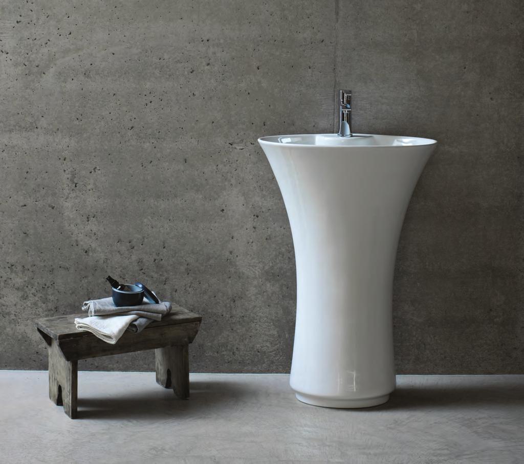 CERAMICS CERAMICS ALL IN ONE CURVE BASIN For those wanting to make an impact in a