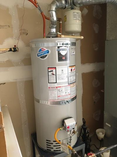 Water Heater Condition Heater Type: Gas Water heater.