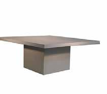 F35 Square Banquet Table (10 Seater) for any
