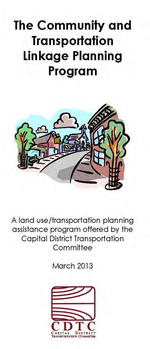 Linkage Program Locally initiated planning studies integrating land use and transportation Pre-NEPA Conceptual Requires local coordination with regional