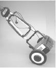 Accessories Transport Trolley The simply fitted trolley provides ease in movement when transporting the machine. Using the Trolley 1. Empty all liquid from the machine. 2.