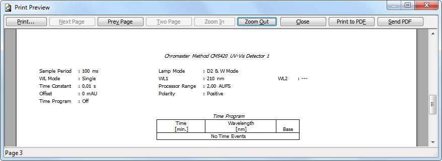Hitachi Chromaster 4 Using the control module 4.5.