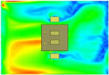 It is important to identify the minimum plenum height at which an acceptable air distribution within the plenum could be achieved.
