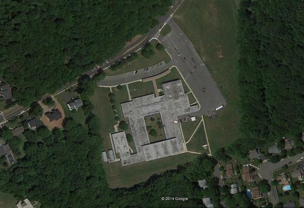 Edison Township Impervious Cover Assessment John Adams Middle School, 1081 New Dover Road A B PROJECT LOCATION: