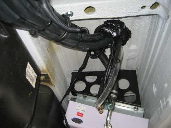 Install refrigerant charging ports in a convenient /