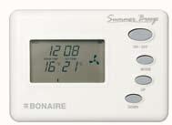 Designed exclusively for Bonaire, the self-prompting display panel controls your unit s functions, providing the ultimate in heating flexibility.