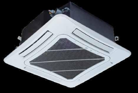 U Match Four Directions Airflow Makes an even temperature and humidity distribution CEILING CASSETTE (INVERTER) - Drain pump fitted as standard with increased lift of 00mm.