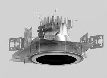 10 SPECIAL APPLICATIONS By completely closing off the junction box with proper gasketing, this option meets the necessary requirements to be installed into a rated ceiling.