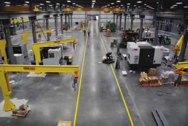 We will be sharing our facility with CTES and we look forward to working closer and sharing ideas together. The latest expansion of TOT will allow us to increase our machining capacity by 35%.