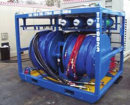 Hydra Rig introduces the MiniCoil Compact Well Intervention Unit The Compact MiniCoil is a coiled tubing unit divided into modular, small footprint, low weight offshore-style skids.