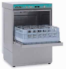 Glass-washer ADVANCE LB 411 Dishwasher ADVANCE LS 511 Wide door opening to wash even the highest