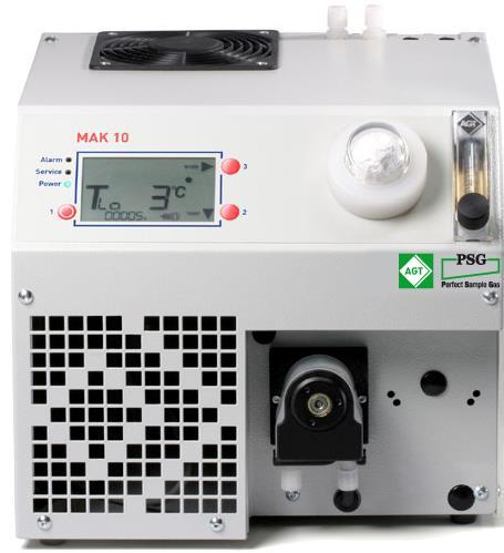 State 02 / 2017 Subject to change Compact Gas Conditioning MAK10 Application The compact gas conditioning systems series MAK10 are used for continuous extractive gas analysis.