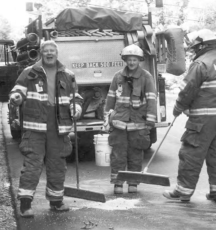 Dave Chellis Photo Here David Chellis, Meredith Forbes, Brian Bouchier Photo: Meriden Volunteer Fire Department Archives David Chellis (1953-2012) became a member of the Meriden Fire
