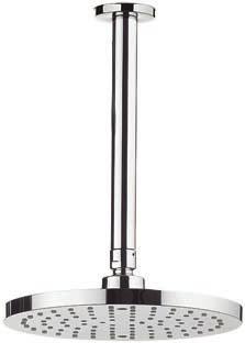 00 Fusion 200mm round fixed head with 200mm ceiling arm, HP1 MBFUAF20 49.