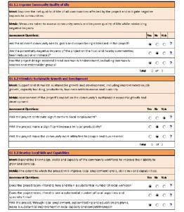 ENVISION Rating System for Sustainable Infrastructure Envision Checklist The Envision Checklist is an educational tool that helps