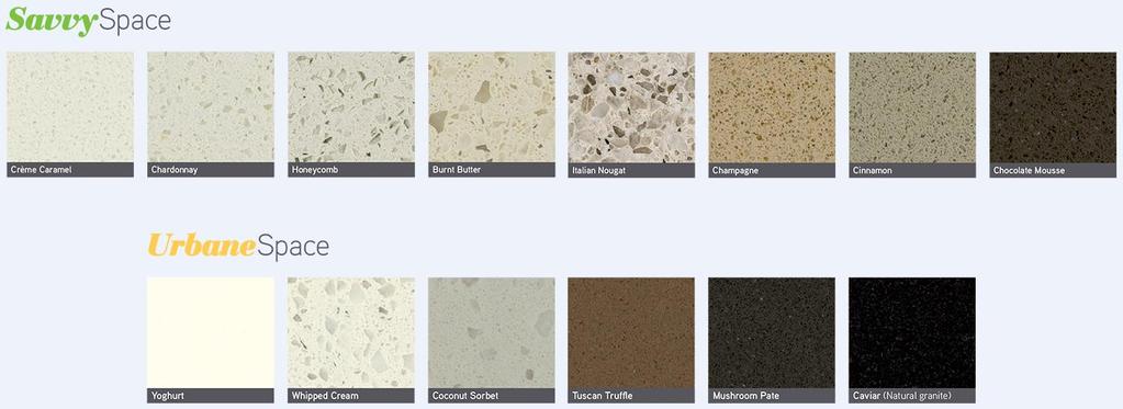 Engineered Stone SPECIFICATIONS Made with natural quartz (combining 96% natural quartz with