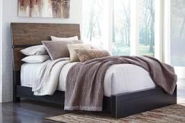 ball bearing side guides, dovetail construction, solid rubber wood drawer fronts and metal knobs finished in an oil rubbed bronze color Beds available: King Sleigh Bed (82/97) King Panel Bed
