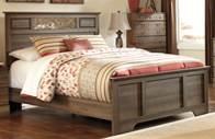 (54N/57N/98N) -70 Under Bed Storage can be added to one or both sides of queen poster bed B216 Allymore Vintage aged brown rough sawn