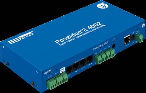 Devices Poseidon 400 Poseidon 36 6 6 6 4 4 Secure solution for remote environment monitoring and control of outputs.