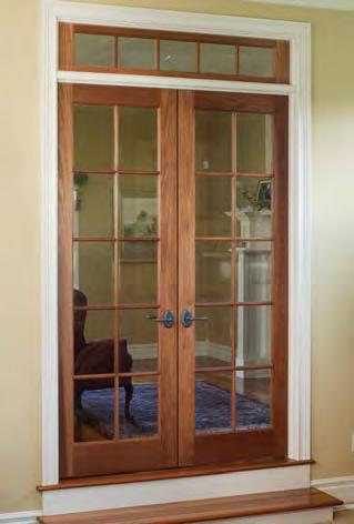 About Us Design Resources Customer Information An interior door is the finishing touch on any special room. The richness of a hardwood door with unique characteristics completes a home.