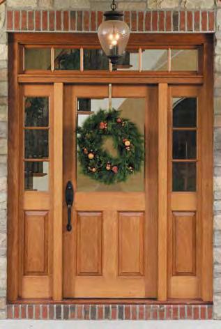 Upstate Door will work with you to create a front entrance door to your exact design and specifications.